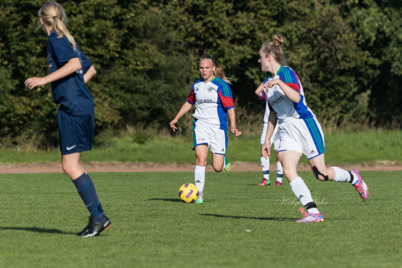 Bild 436 - B-Juniorinnen Krummesser SV - SV Henstedt Ulzburg : Ergebnis: 0:3